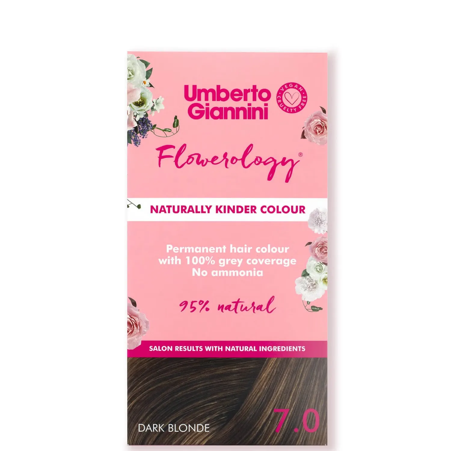 Flowerology Naturally Kinder Color - Темно-русый 7.0 195мл Umberto Giannini
Flowerology Naturally Kinder Color - Темно-русый 7.0 195мл Umberto Giannini