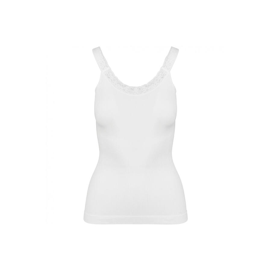 Бесшовная майка из экологичного кружева, Ms. Kariban
Бесшовная майка из экологичного кружева, Ms. Kariban