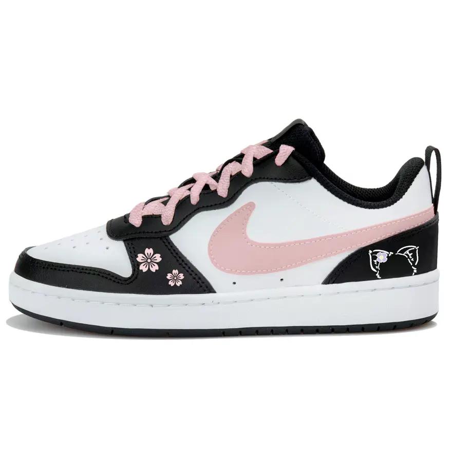Court Borough Peach Pink Cherry Cat Low top Skateboard Shoes Kids' Nike, белый/черный/розовый
Court Borough Peach Pink Cherry Cat Low top Skateboard Shoes Kids' Nike, белый/черный/розовый