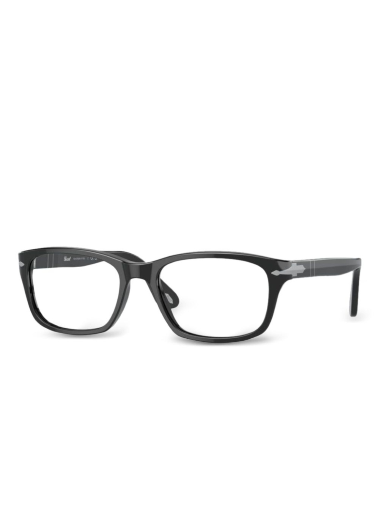 Persol очки в прямоугольной оправе, черный