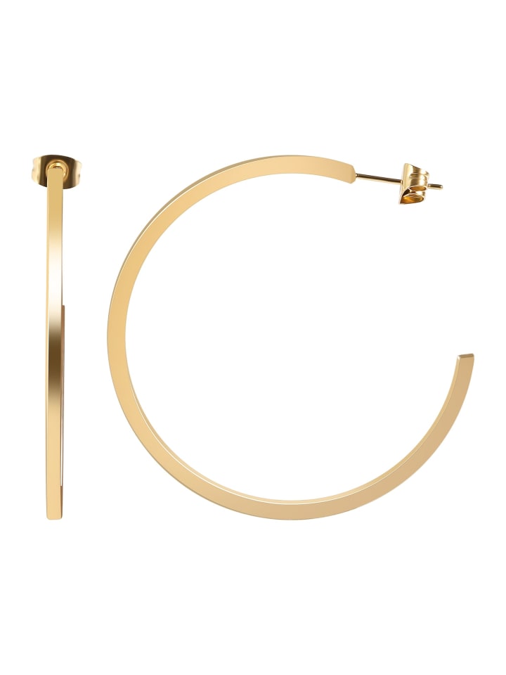 Adeliás Женские серьги - серьги-кольца из нержавеющей стали в золотом исполнении
Adeliás Женские серьги - серьги-кольца из нержавеющей стали в золотом исполнении