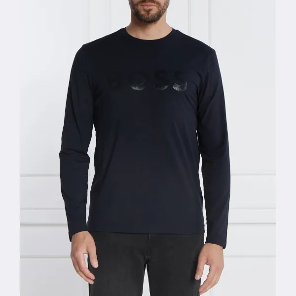 Тон 3 с длинным рукавом стандартного кроя Boss, синий
Тон 3 с длинным рукавом стандартного кроя Boss, синий