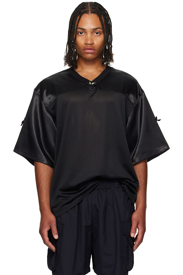 эксклюзивная черная баскетбольная футболка Ssense Abra, черный
эксклюзивная черная баскетбольная футболка Ssense Abra, черный