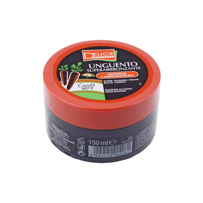 Крем для загара для тела Mil mil Solaire Carota Nera Delice, 150 мл 
Крем для загара для тела Mil mil Solaire Carota Nera Delice, 150 мл