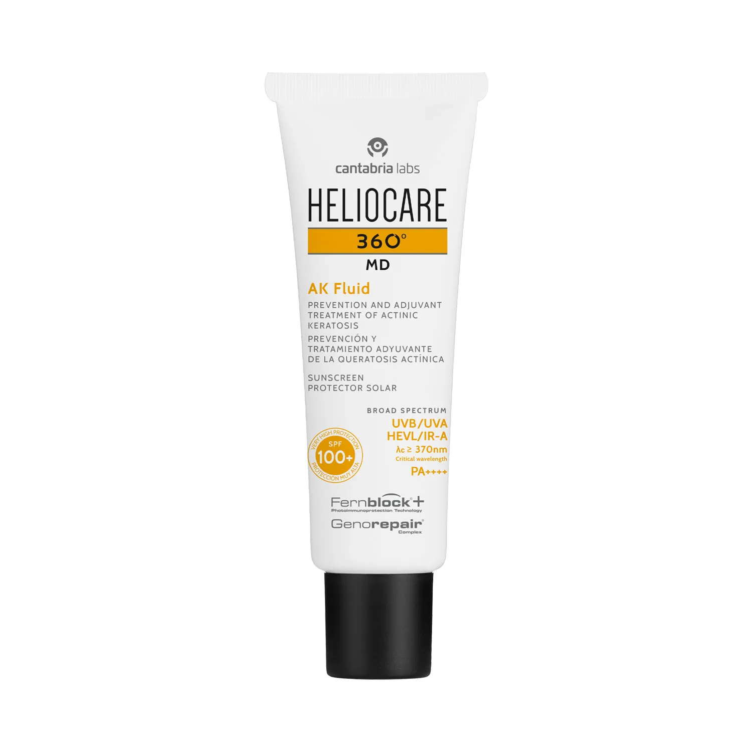 Heliocare 360 Md Ak Fluid SPF 100+ 50 мл Высокая защита от солнца
Heliocare 360 Md Ak Fluid SPF 100+ 50 мл Высокая защита от солнца