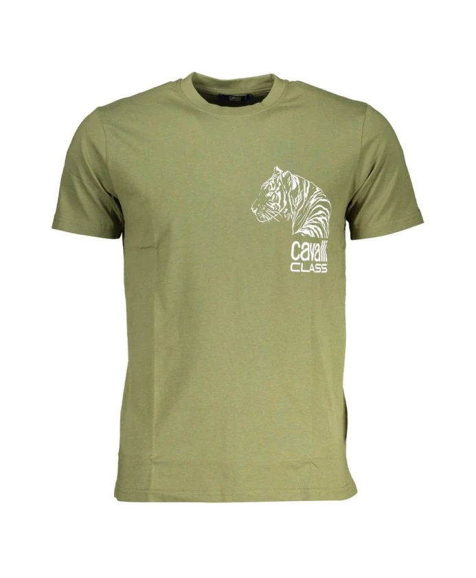 Футболка с принтом головы зеленого тигра Cavalli Class, зеленый
Футболка с принтом головы зеленого тигра Cavalli Class, зеленый