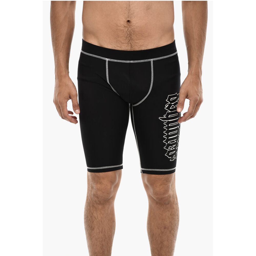 Байкерские шорты GOTHIC с логотипом Dsquared2, Black
Байкерские шорты GOTHIC с логотипом Dsquared2, Black