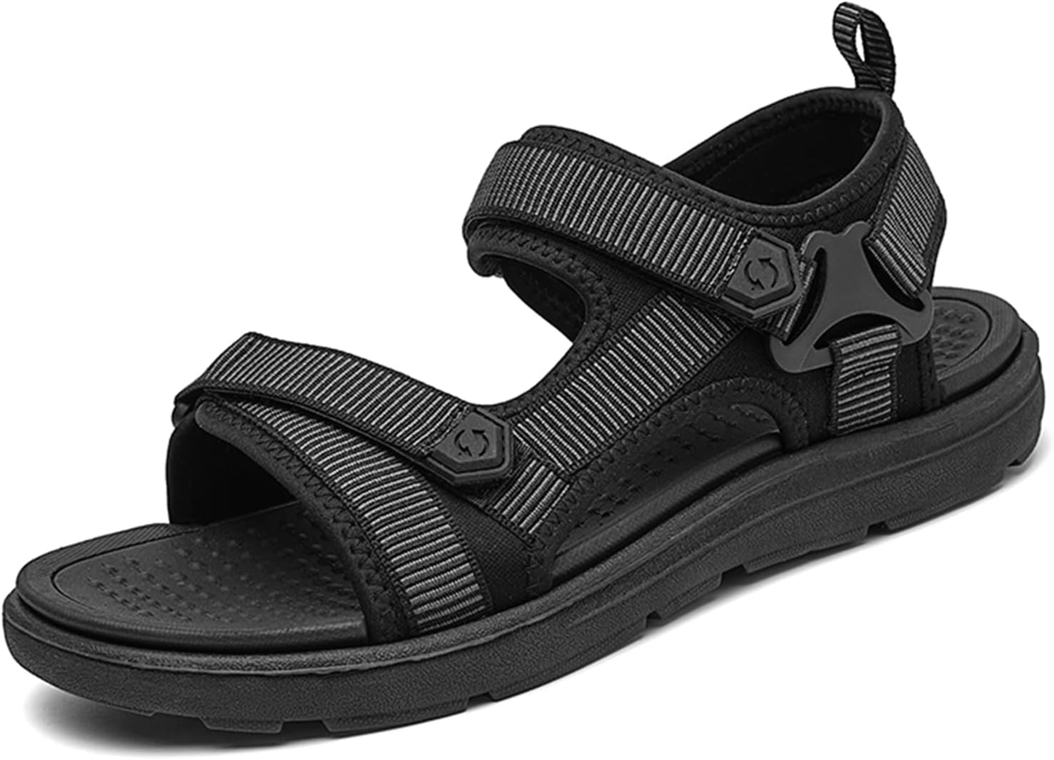 Мужские спортивные сандалии Eliogn с поддержкой свода стопы, с открытым носком, для походов по тропам, пляжные сандалии, летние водные обувь, черный
Мужские спортивные сандалии Eliogn с поддержкой свода стопы, с открытым носком, для походов по тропам, пляжные сандалии, летние водные обувь, черный