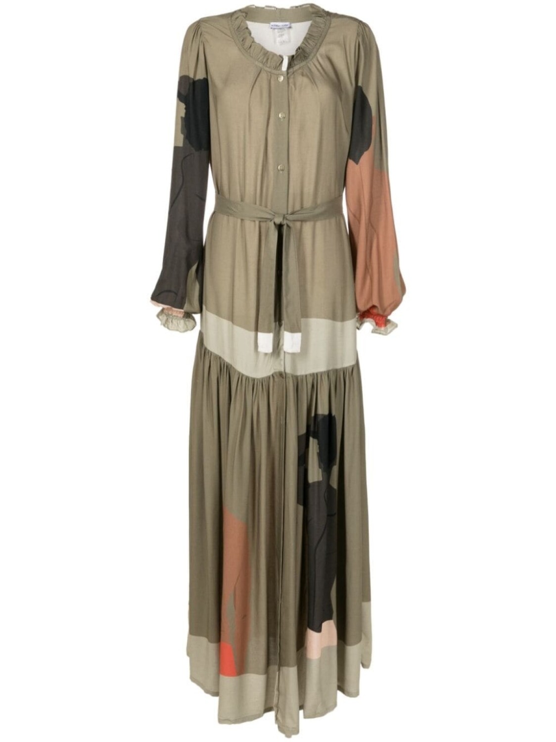 Amir Slama платье макси с графичным принтом, зеленый
Amir Slama платье макси с графичным принтом, зеленый