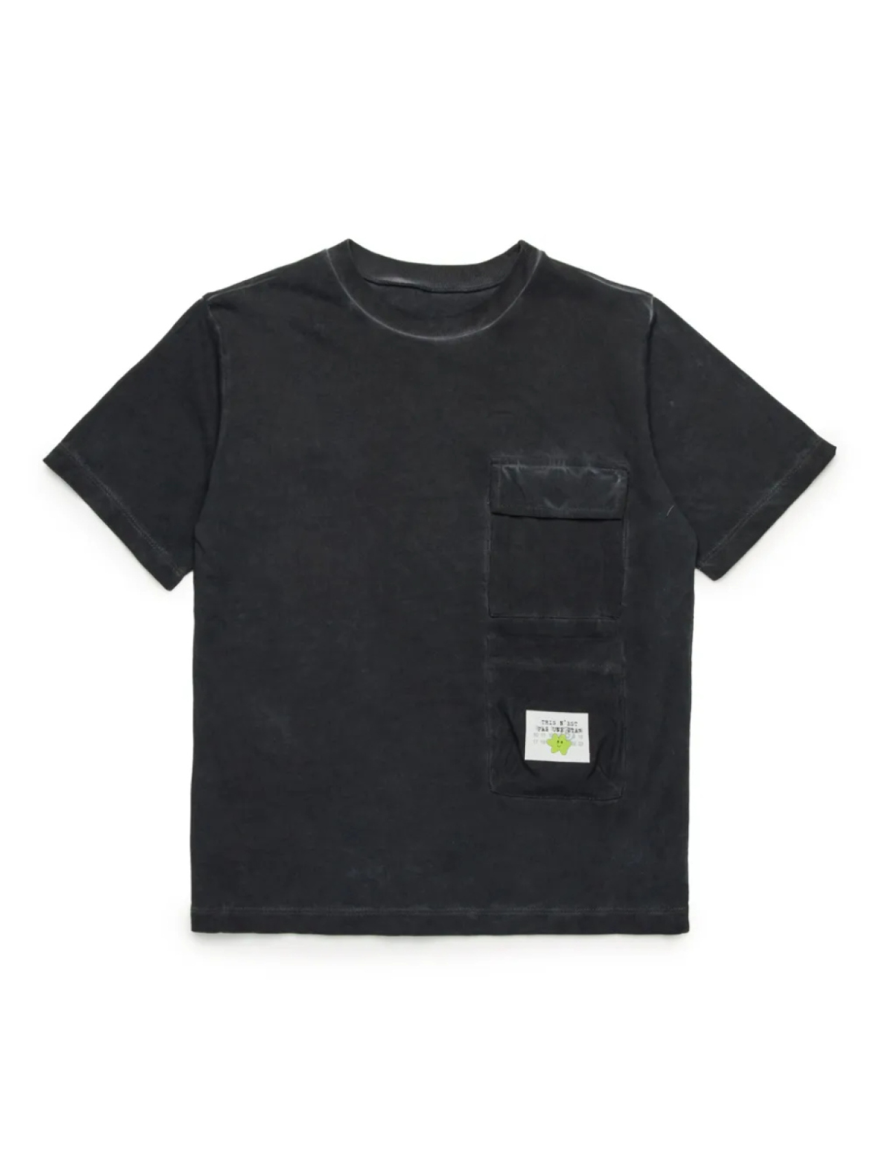 MM6 Maison Margiela Kids базовая футболка, черный 
MM6 Maison Margiela Kids базовая футболка, черный