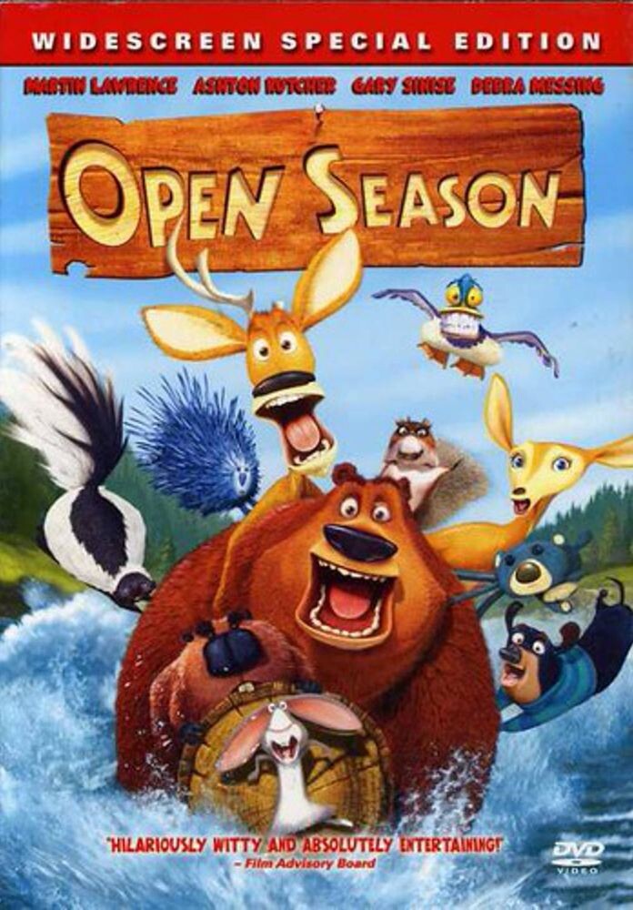 Диск DVD Open Season 
Диск DVD Open Season