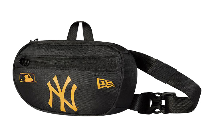 New Era Односпальный полиэстеровый поясной мини-рюкзак унисекс черный желтый 
New Era Односпальный полиэстеровый поясной мини-рюкзак унисекс черный желтый