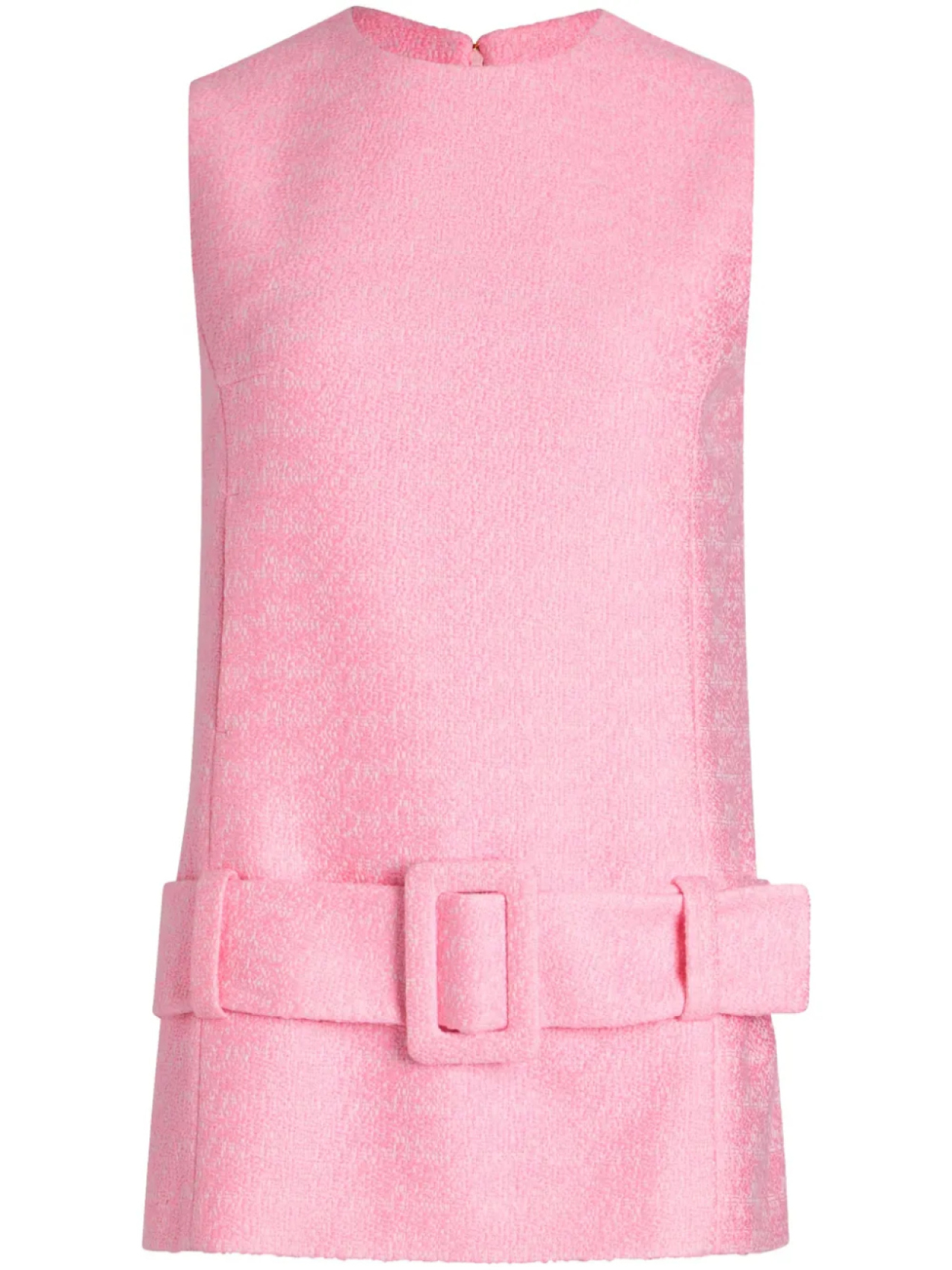 Мини-платье Patou из твида с поясом, розовый
Мини-платье Patou из твида с поясом, розовый