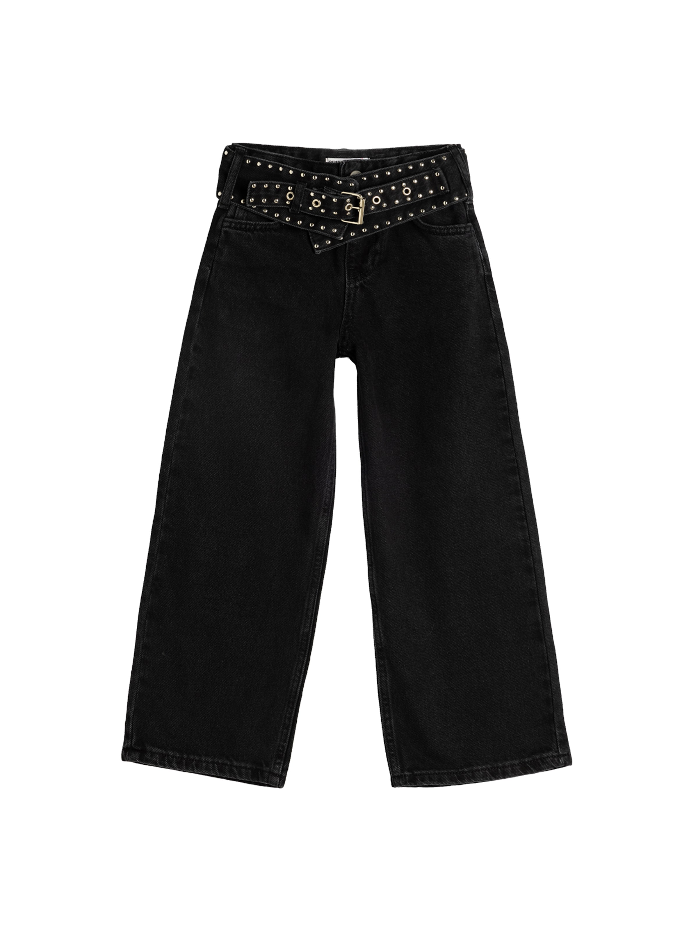 Koton Широкие джинсы в черном дениме
Koton Широкие джинсы в черном дениме