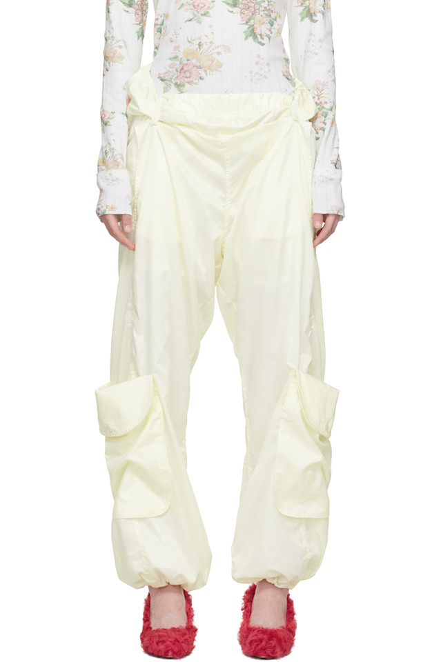 Open Yy Желтые брюки-карго с подвернутым поясом
Open Yy Желтые брюки-карго с подвернутым поясом