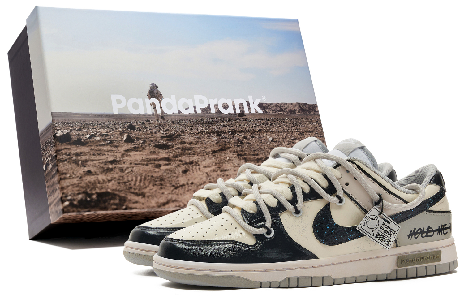 Ретро Dunk 'Grey Fog' Panda Prank, Universe Exploration, Xingji Maze нескользящий износостойкий низкий Nike, черный/белый
Ретро Dunk 'Grey Fog' Panda Prank, Universe Exploration, Xingji Maze нескользящий износостойкий низкий Nike, черный/белый