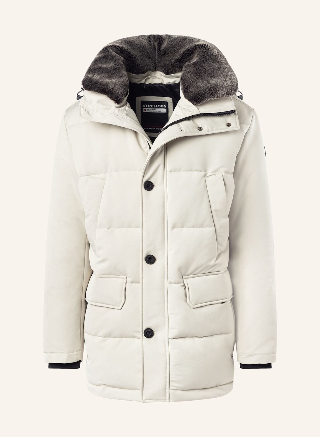 Парка plaza 20 с искусственным мехом STRELLSON, кремовый
Парка plaza 20 с искусственным мехом STRELLSON, кремовый