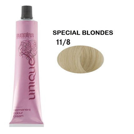 Уникальная стойкая краска для волос 118 Special Blond Matt - 100 мл Subrina Professional
Уникальная стойкая краска для волос 118 Special Blond Matt - 100 мл Subrina Professional