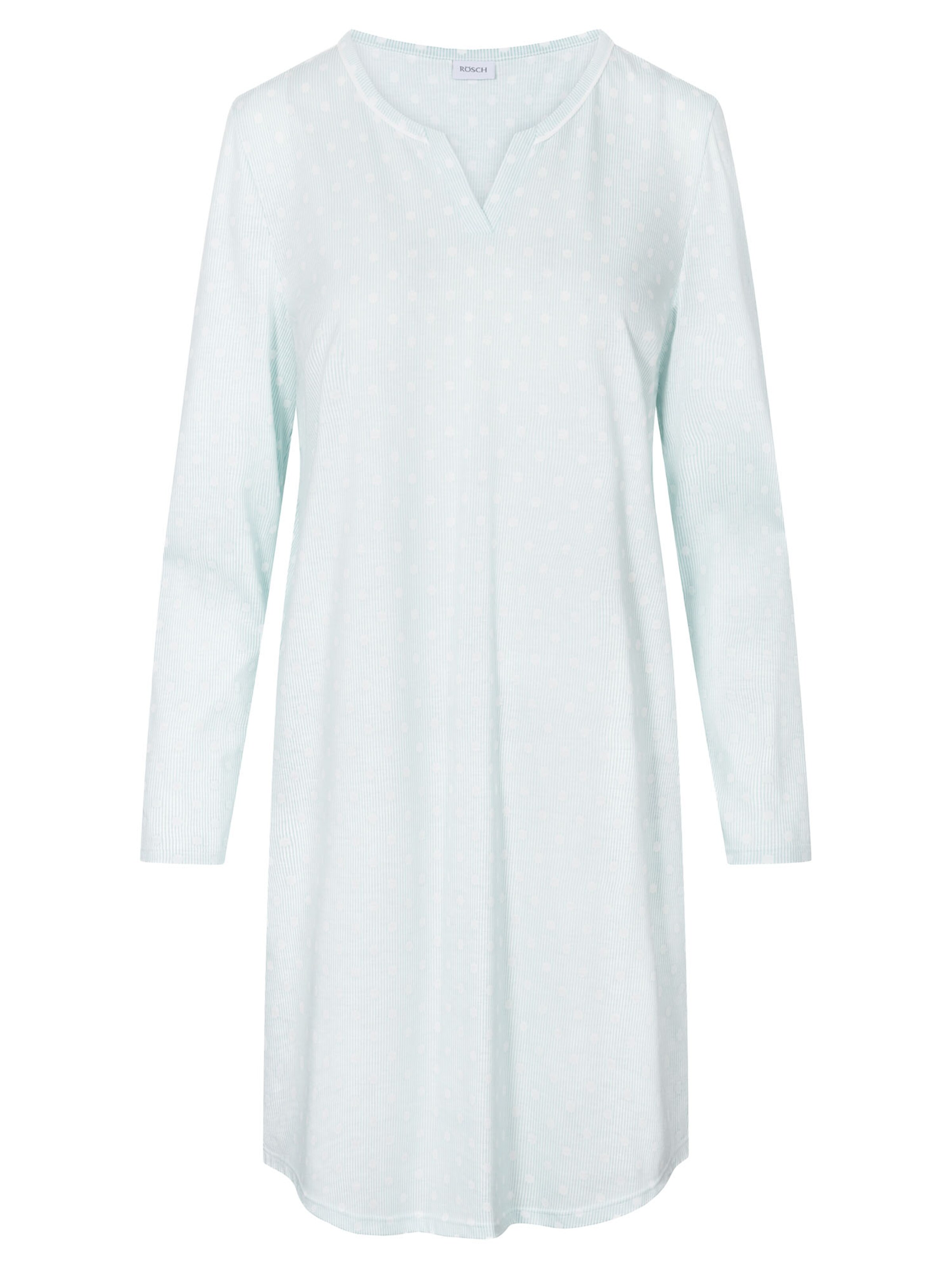 Rösch Ночная рубашка 'Mustermix' в цвете мята, белый
Rösch Ночная рубашка 'Mustermix' в цвете мята, белый
