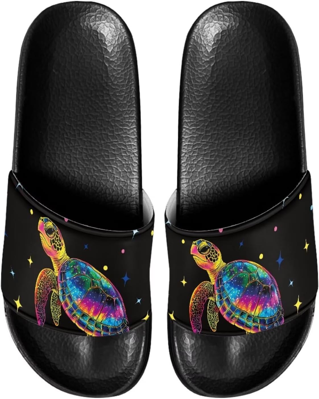 Сандалии-шлепанцы унисекс с мягкой стелькой, удобные для женщин и мужчин, кожаные, размеры 6-13,5 Mintulipy, Colorful Turtle
Сандалии-шлепанцы унисекс с мягкой стелькой, удобные для женщин и мужчин, кожаные, размеры 6-13,5 Mintulipy, Colorful Turtle