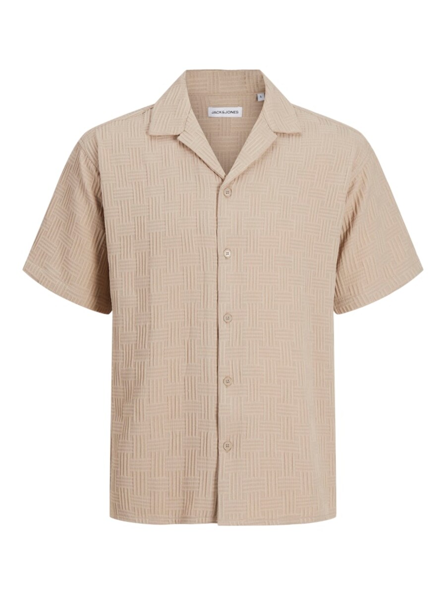 Удобная рубашка на пуговицах JACK & JONES JJEMatteo, песочный 
Удобная рубашка на пуговицах JACK & JONES JJEMatteo, песочный