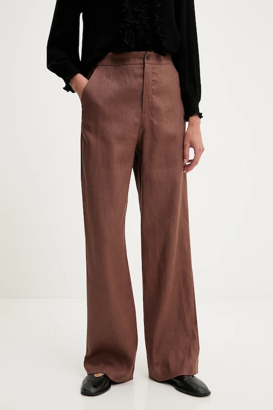 Льняные брюки Answear.Lab, коричневый
Льняные брюки Answear.Lab, коричневый