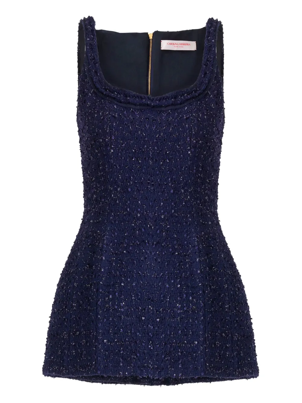 Твидовый топ Carolina Herrera, синий
Твидовый топ Carolina Herrera, синий