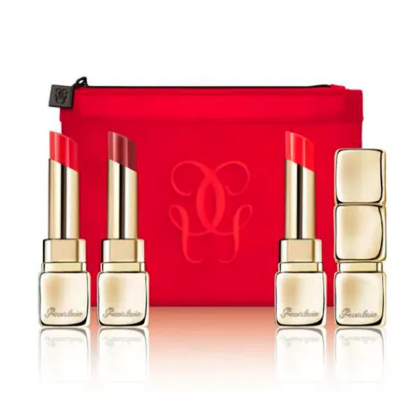 Яркий набор помад Estuche Kiss Kiss Shine Lipstick Trio Guerlain, 1 UD
Яркий набор помад Estuche Kiss Kiss Shine Lipstick Trio Guerlain, 1 UD