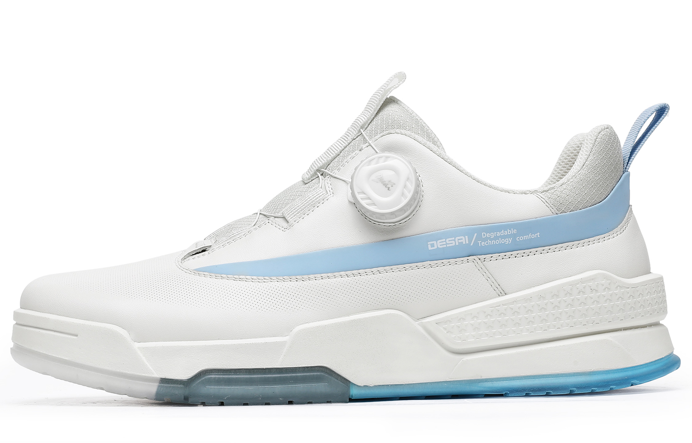 Низкие повседневные кроссовки мужские бело-голубые Desai
Низкие повседневные кроссовки мужские бело-голубые Desai