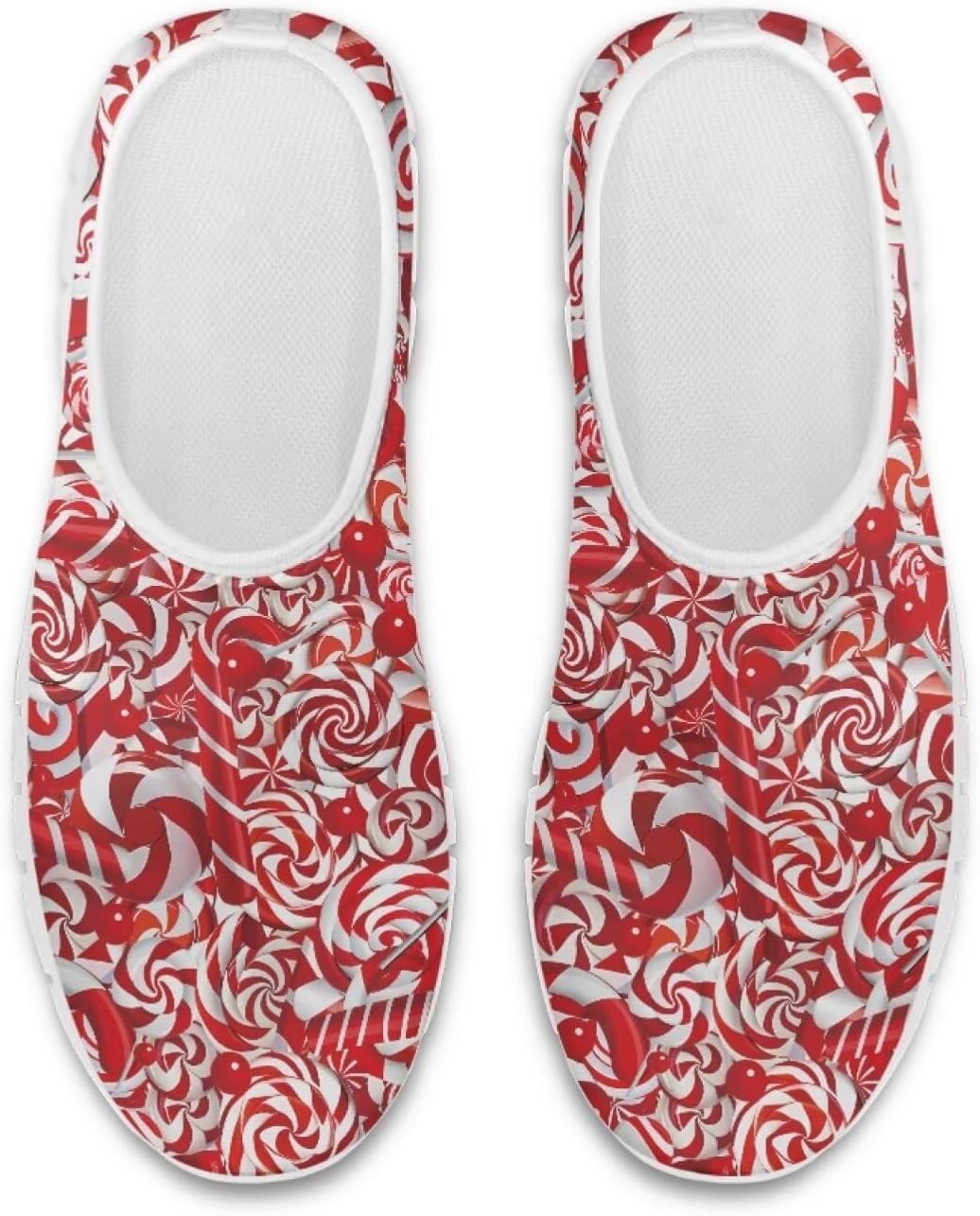 Кроссовки Belidome Slip On Clipper для женщин и мужчин, прогулочные сетчатые кеды с мягкой нескользящей подошвой, Christmas Candy Cane
Кроссовки Belidome Slip On Clipper для женщин и мужчин, прогулочные сетчатые кеды с мягкой нескользящей подошвой, Christmas Candy Cane