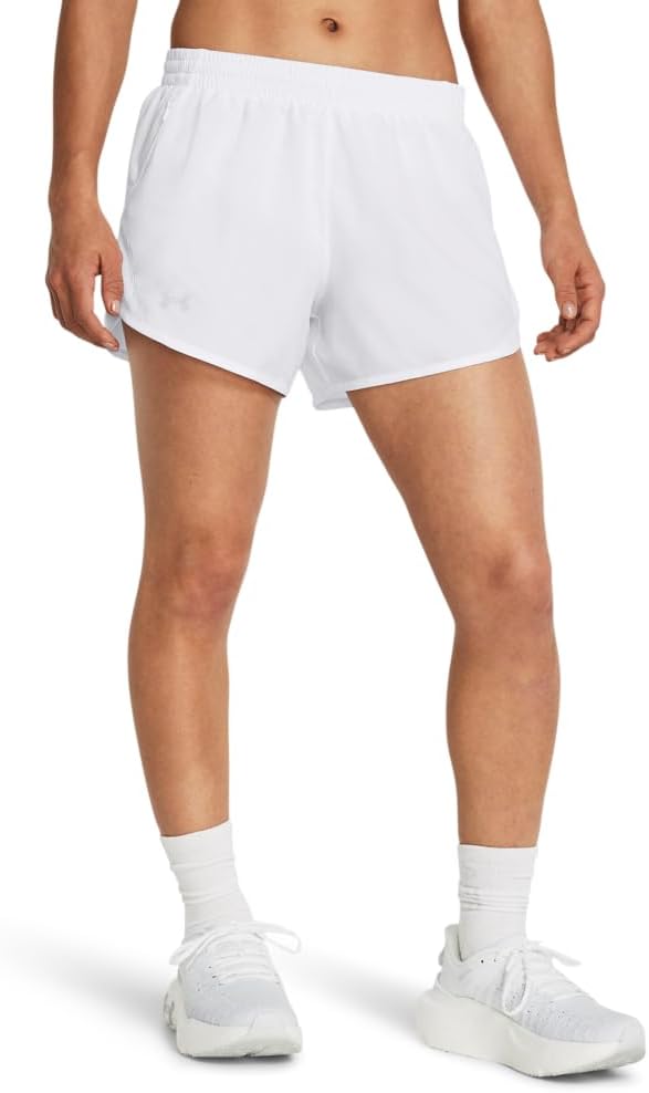 Женские шорты Under Armour Fly by, (100) White/White/Reflective
Женские шорты Under Armour Fly by, (100) White/White/Reflective