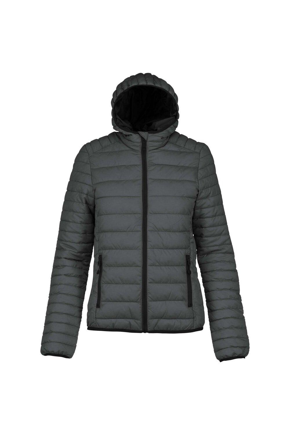 Легкая стеганая куртка с капюшоном Kariban, серый
Легкая стеганая куртка с капюшоном Kariban, серый