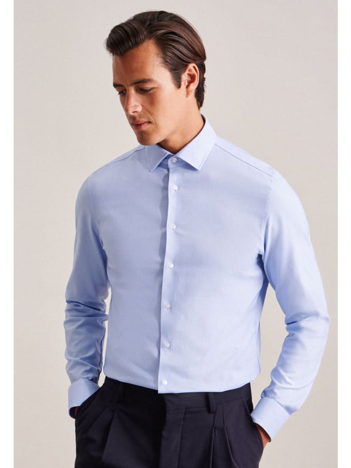 Рубашка Seidensticker, средне-синий
Рубашка Seidensticker, средне-синий