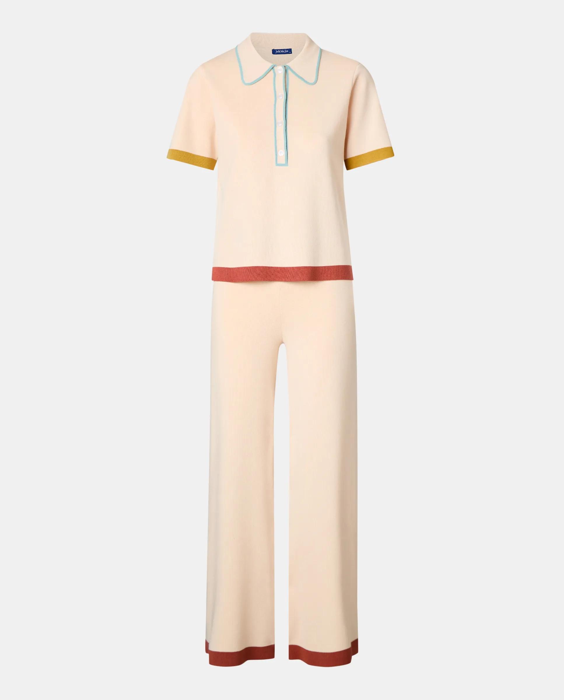 Женский комплект однотонный Jo & Mr. Joe, песочный
Женский комплект однотонный Jo & Mr. Joe, песочный