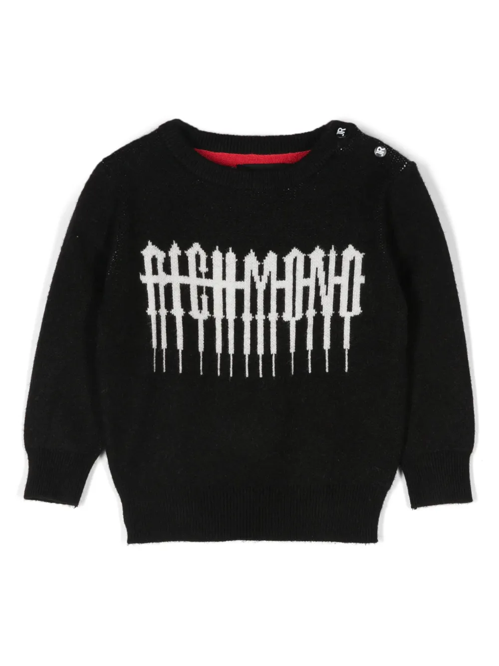 Свитер с логотипом John Richmond Junior, черный
Свитер с логотипом John Richmond Junior, черный