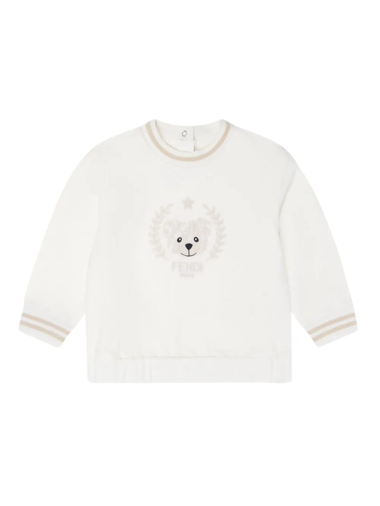 Толстовка с логотипом Fendi Kids 
Толстовка с логотипом Fendi Kids