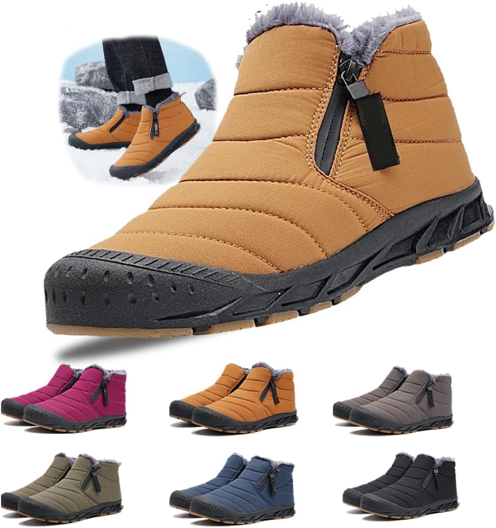 Зимние ботинки для женщин и мужчин с молнией, с теплым мехом, на выход, короткие снежные ботинки, противоскользящие, водонепроницаемые, удобные для улицы Generic, желтый
Зимние ботинки для женщин и мужчин с молнией, с теплым мехом, на выход, короткие снежные ботинки, противоскользящие, водонепроницаемые, удобные для улицы Generic, желтый