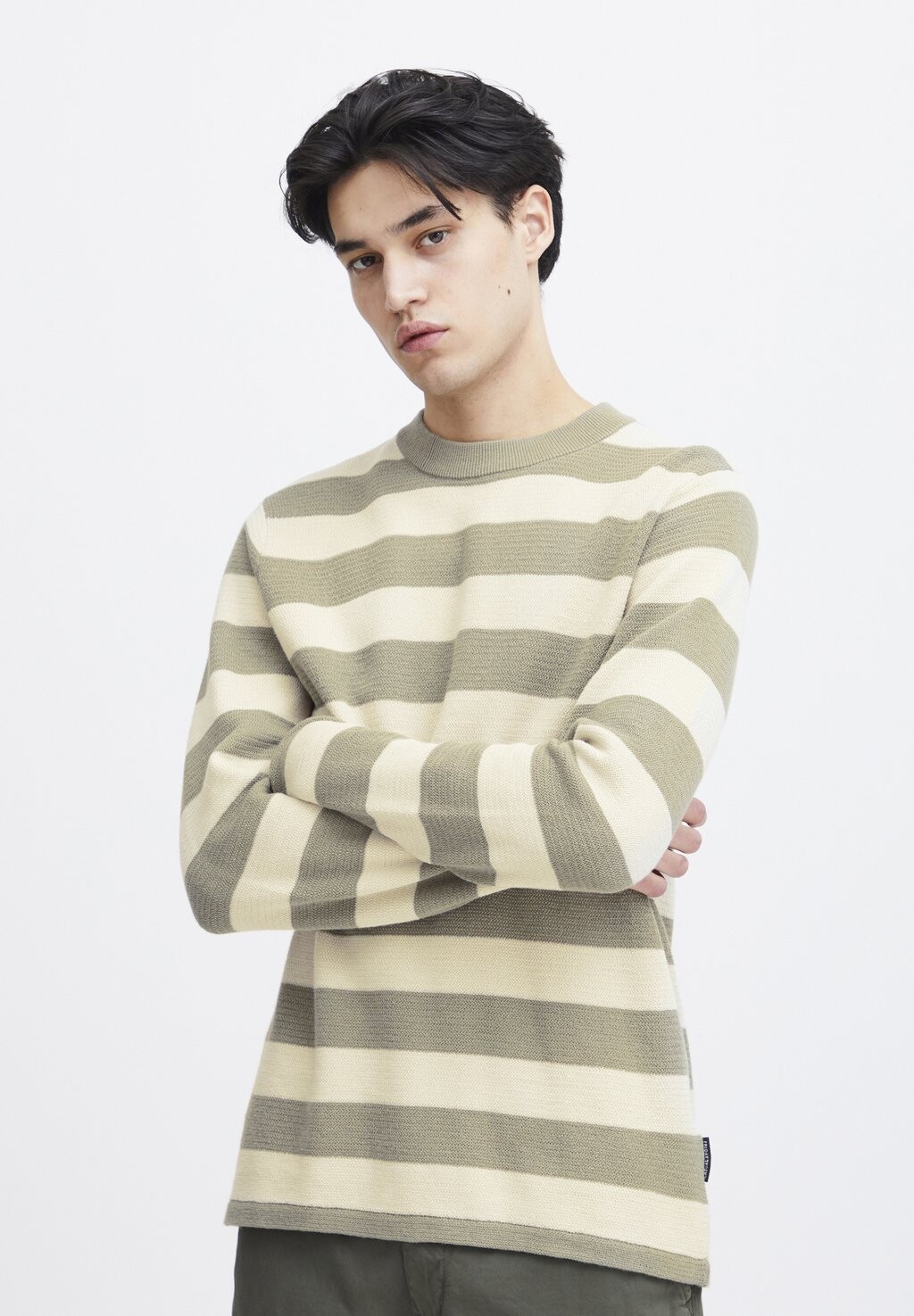 Джемпер CFKARL STRIPED CREW NECK Casual Friday, цвет vetiver 
Джемпер CFKARL STRIPED CREW NECK Casual Friday, цвет vetiver