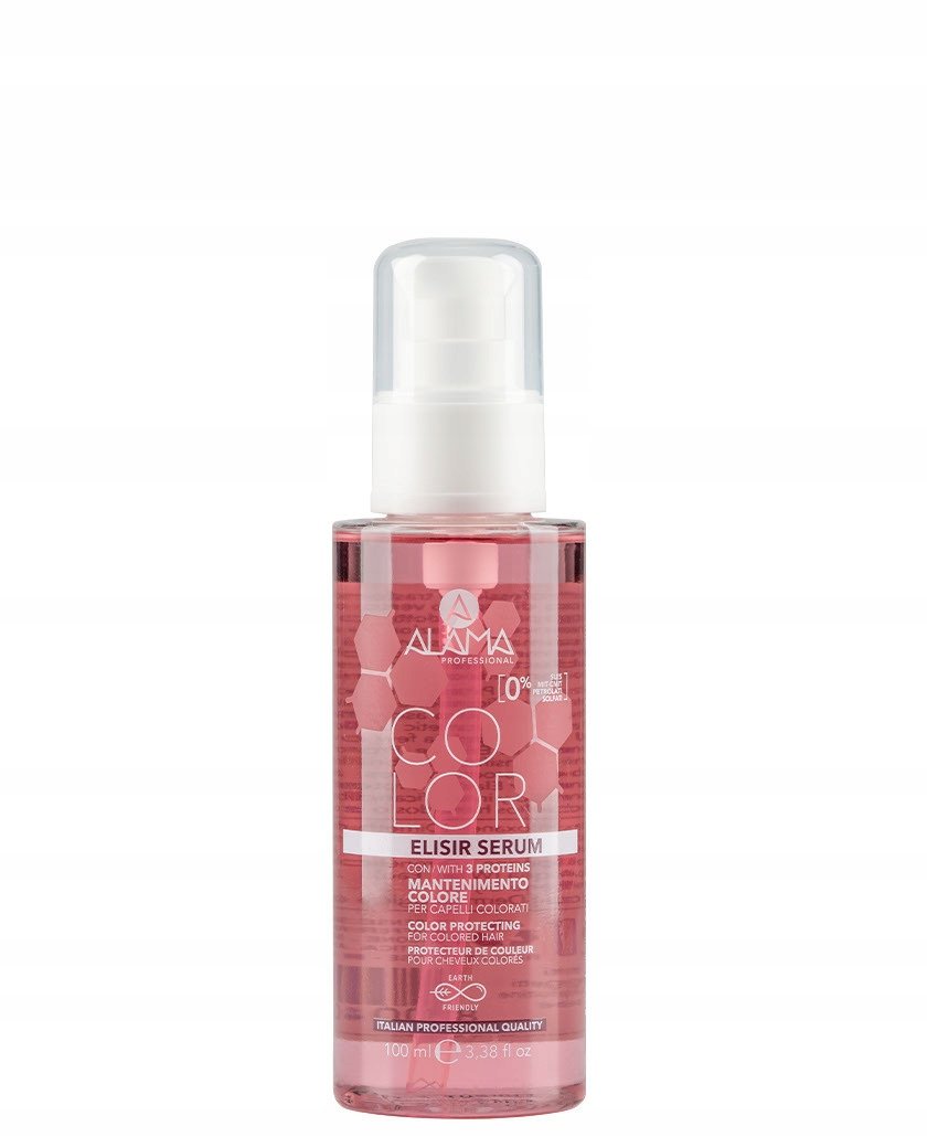 Сыворотка для поддержания цвета волос с кератином, коллагеном, эластином Alama 100 мл
Сыворотка для поддержания цвета волос с кератином, коллагеном, эластином Alama 100 мл