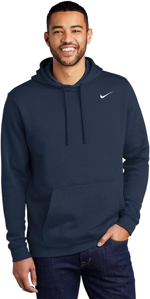 Мужская толстовка с капюшоном Nike, пуловер, клубный хлопок, размеры для больших и высоких, Navy
Мужская толстовка с капюшоном Nike, пуловер, клубный хлопок, размеры для больших и высоких, Navy