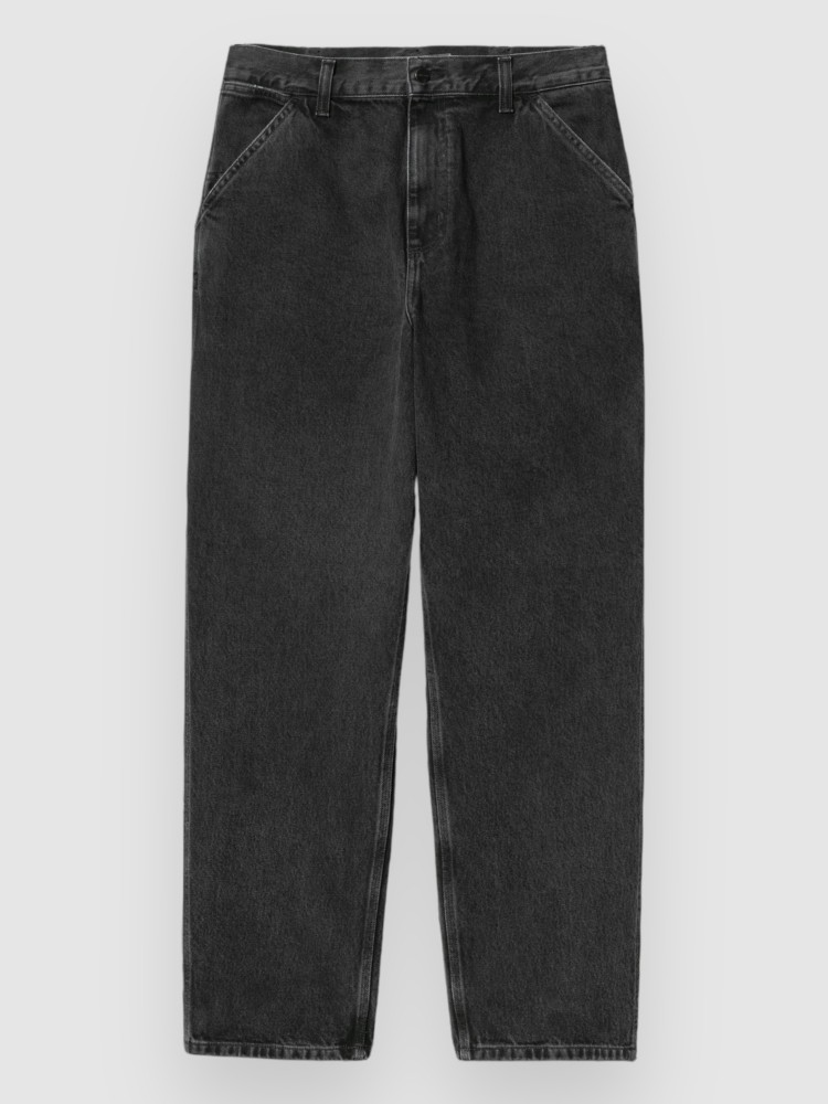 Джинсы Carhartt WIP Single Knee Jeans, black stone washed
Джинсы Carhartt WIP Single Knee Jeans, black stone washed