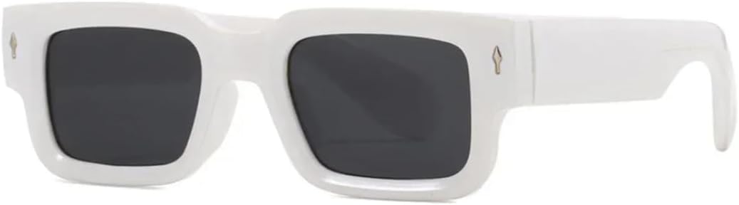 Солнцезащитные очки с защитой UV400 | Маленькая оправа Rivet, цветные линзы | для женщин и мужчин, для занятий спортом на открытом воздухе и вождения DSVIGF, White Black
Солнцезащитные очки с защитой UV400 | Маленькая оправа Rivet, цветные линзы | для женщин и мужчин, для занятий спортом на открытом воздухе и вождения DSVIGF, White Black