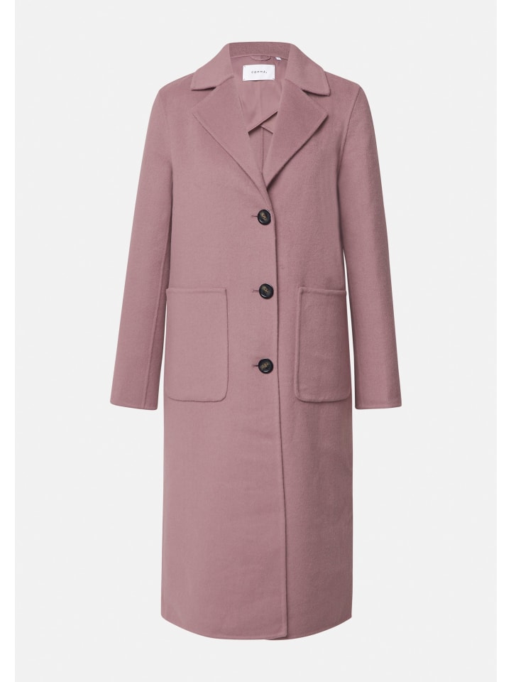 Зимнее пальто comma, розовый 
Зимнее пальто comma, розовый