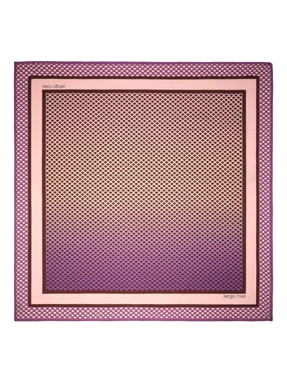 Шелковый платок с узором Sergio Rossi, розовый
Шелковый платок с узором Sergio Rossi, розовый