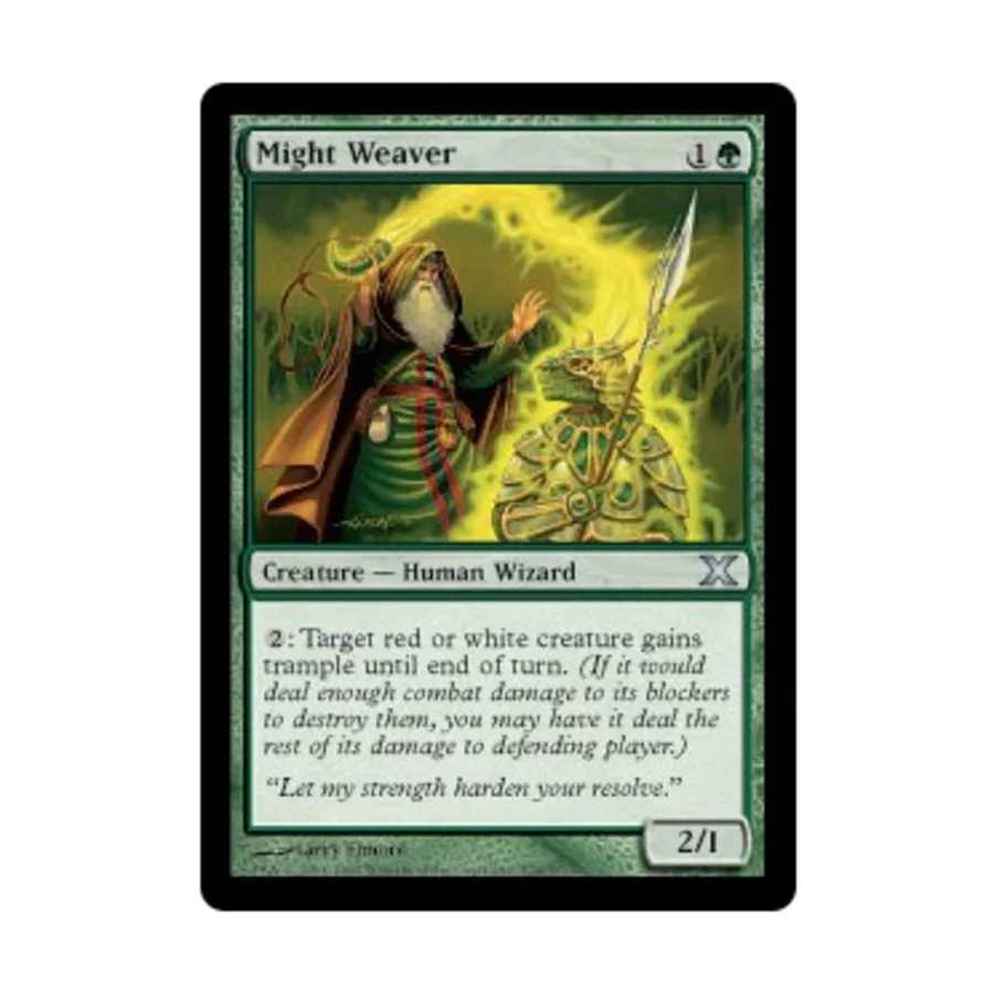 CCG Могучий Уивер (U), MTG - 10th Edition
CCG Могучий Уивер (U), MTG - 10th Edition