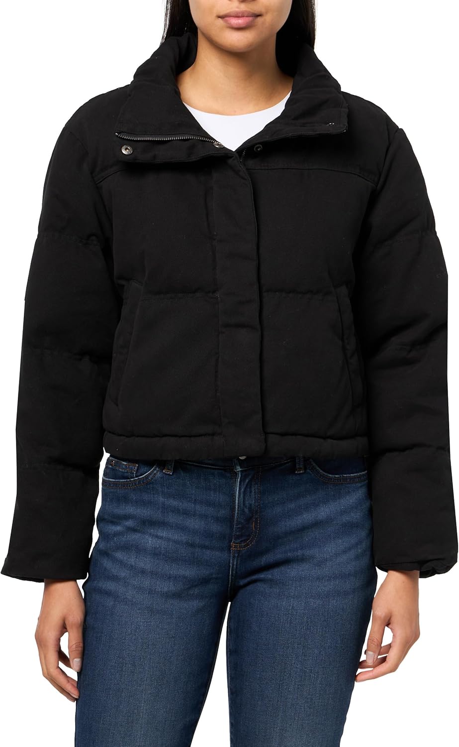 Женская укороченная хлопковая куртка Levi's, Black
Женская укороченная хлопковая куртка Levi's, Black