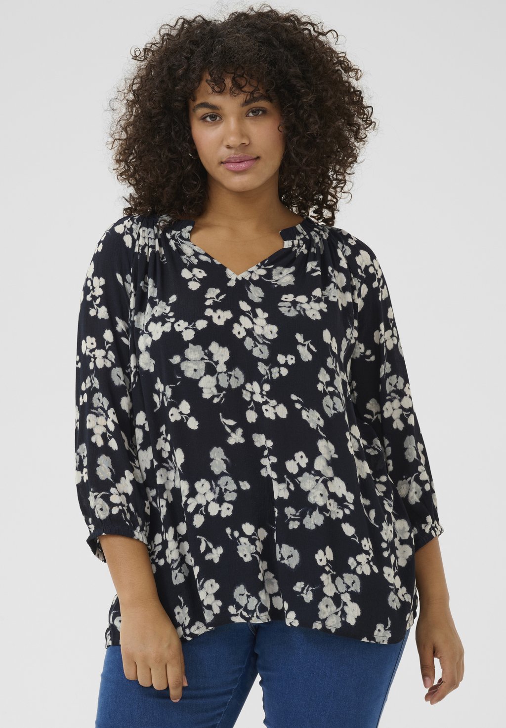 Блуза Kaffe Curve, черный 
Блуза Kaffe Curve, черный