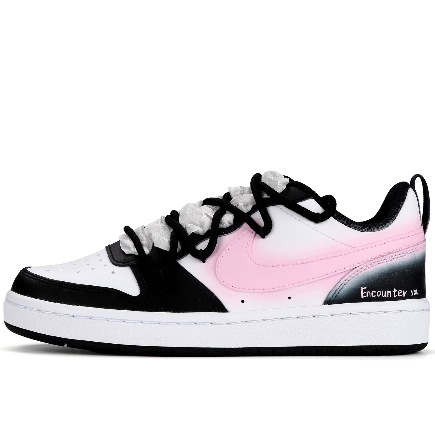 Кроссовки Nike Court Borough Skateboarding Shoes Women's Low-top Black/pink/white, черный
Кроссовки Nike Court Borough Skateboarding Shoes Women's Low-top Black/pink/white, черный