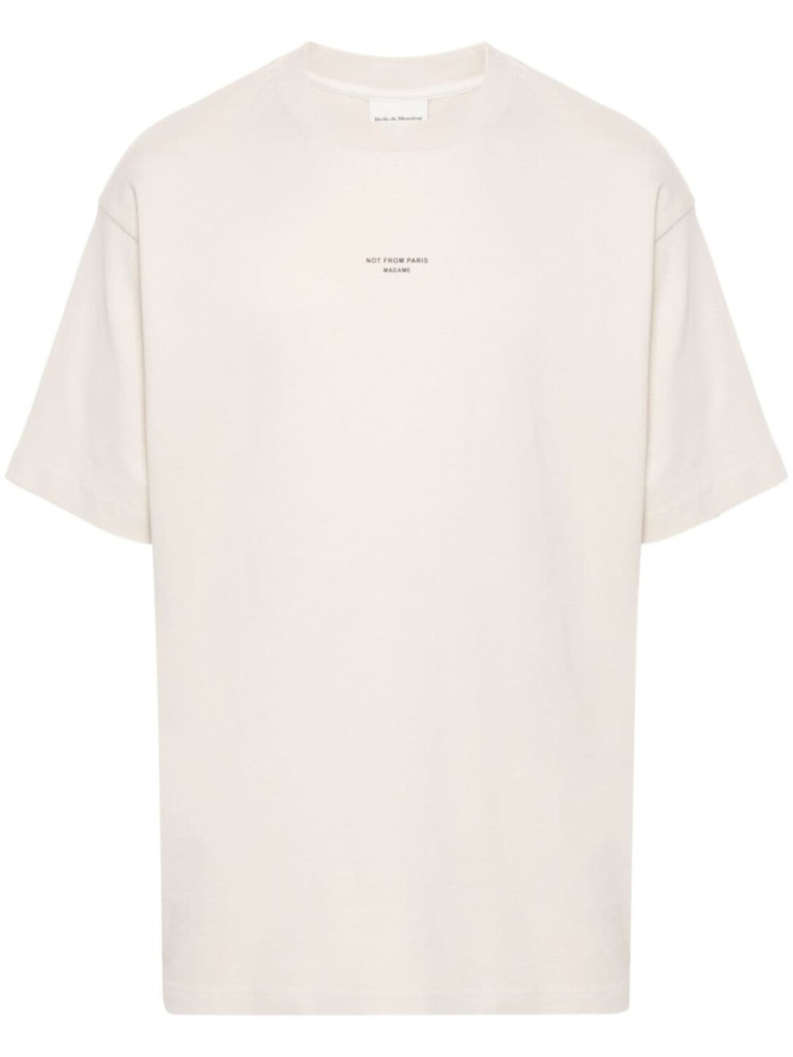 Drôle De Monsieur футболка с логотипом, нейтральный цвет
Drôle De Monsieur футболка с логотипом, нейтральный цвет