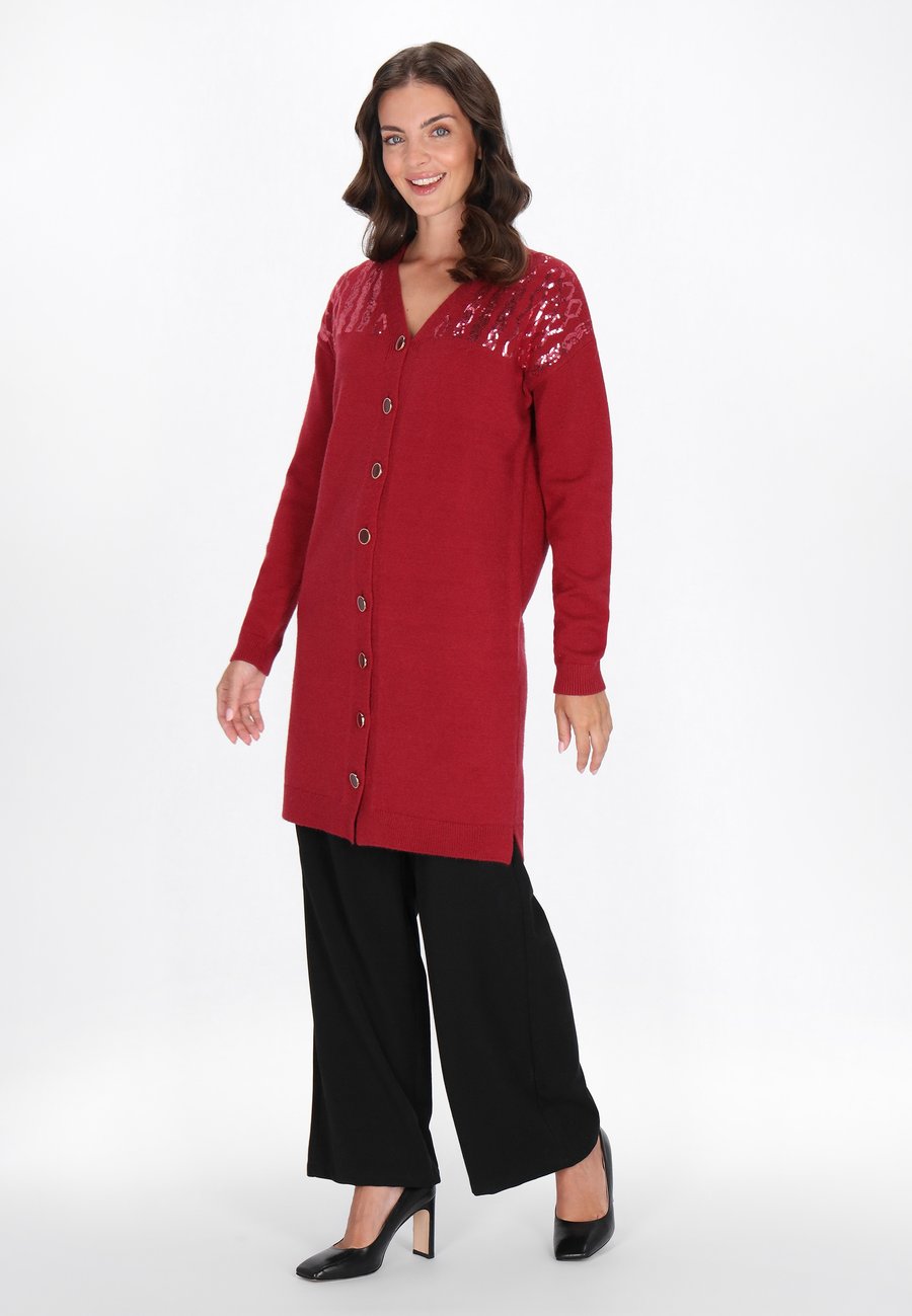 Кардиган usha Cardigan, Burgundy/Dark Red
Кардиган usha Cardigan, Burgundy/Dark Red